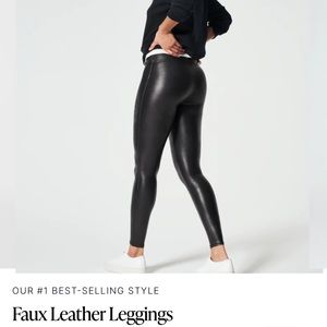 Spanx Faux Leather Leggings